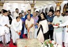ചാവറ പിതാവിന്റെ കാൽപാദങ്ങളിൽ വിനയത്തോടെ സമർപ്പിക്കുന്നതായും ബംഗാൾ ഗവർണർ സി.വി.ആനന്ദബോസ്.