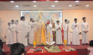 പരിമിതികൾക്കിടയിൽ നിന്നും ബഹ്റൈൻ മലങ്കര സമൂഹം ഓശാന ശുശ്രൂഷകൾ നടത്തി