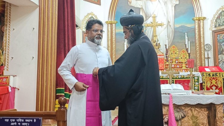 ഡൽഹി ഗുഡ്ഗാവ് ഭദ്രാസനത്തിന്റെ മുഖ്യ വികാരി ജനറൽ ആയി നിയമിതനായി ഫാ വർഗീസ് വളളിക്കാട്ട്